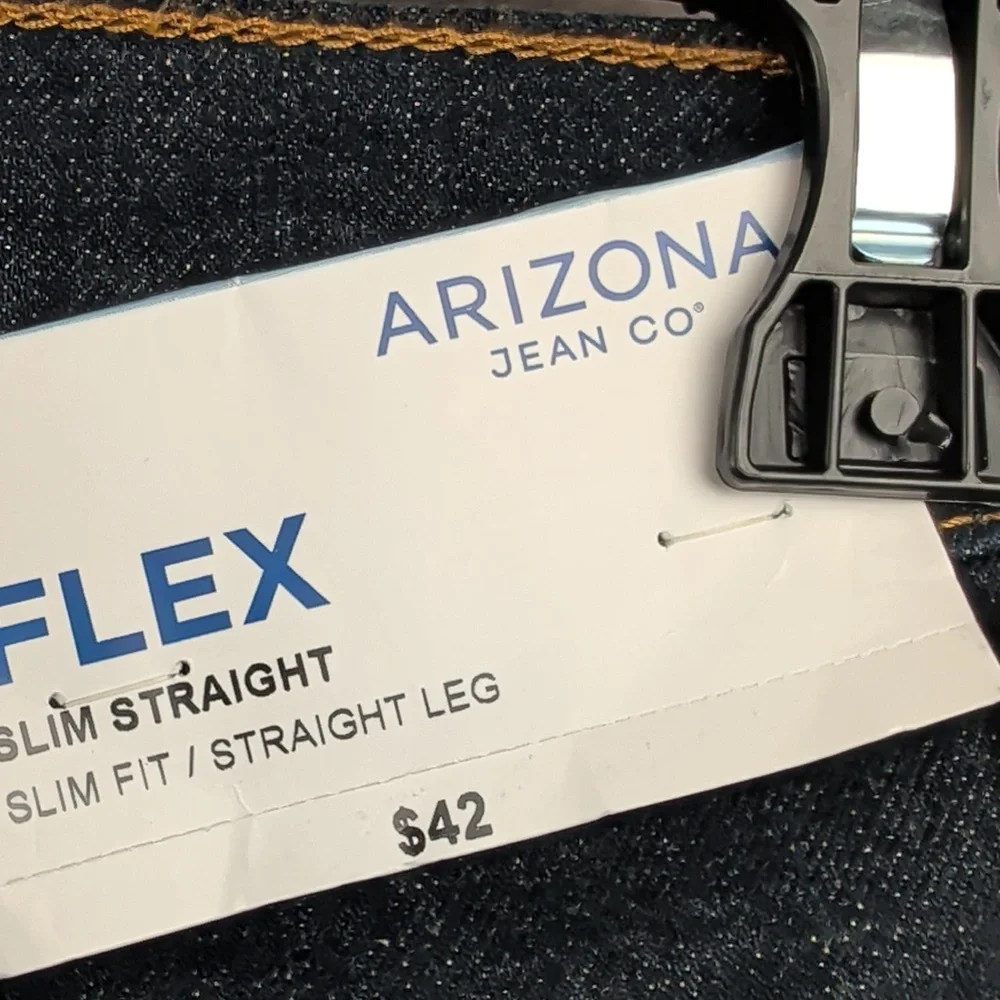 Arizona Flex Men's Skinny Jeans 32 X 30 New Nwt - Picture 5 of 8